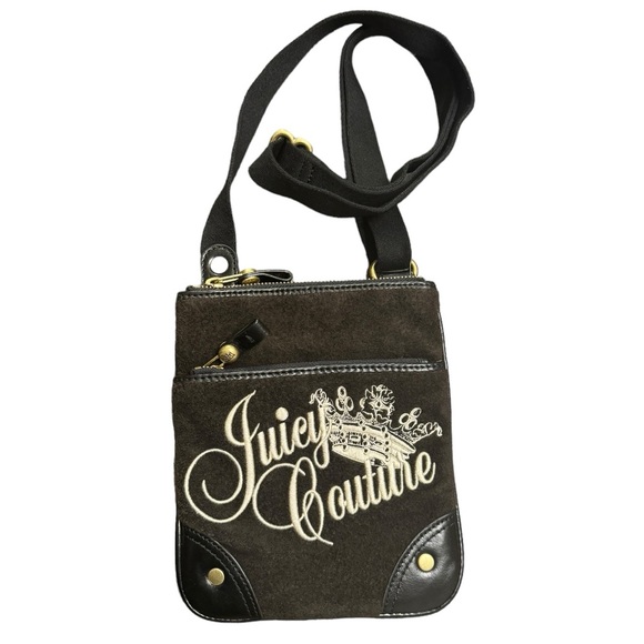 Juicy Couture Handbags - Vintage NWT Juicy Couture Velour Crossbody